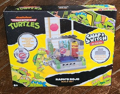 Nickelodeon TMNT 82pc Snap & Switch: (2025) RAPH'S DOJO Build Set #35001-07