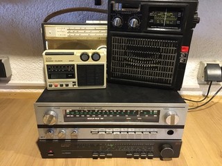 RFT Konvolut 5 Geräte DDR ab 1 €(Stern 111 SternGarant RadioClock ST3930 RX42)