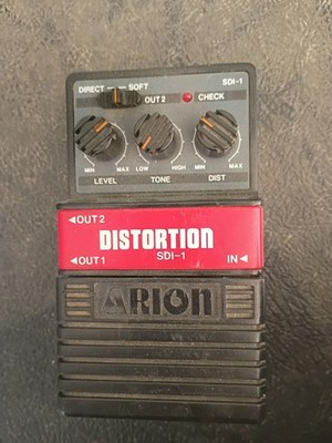 ARION SDI-1 Distortion Effect Pedal Guitar Effects Used Made In Japan