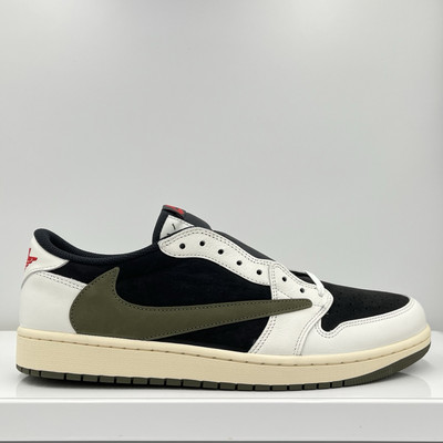 Nike Air Jordan 1 Low OG Travis Scott Olive EU 48.5 US 15.5W | DZ4137-106