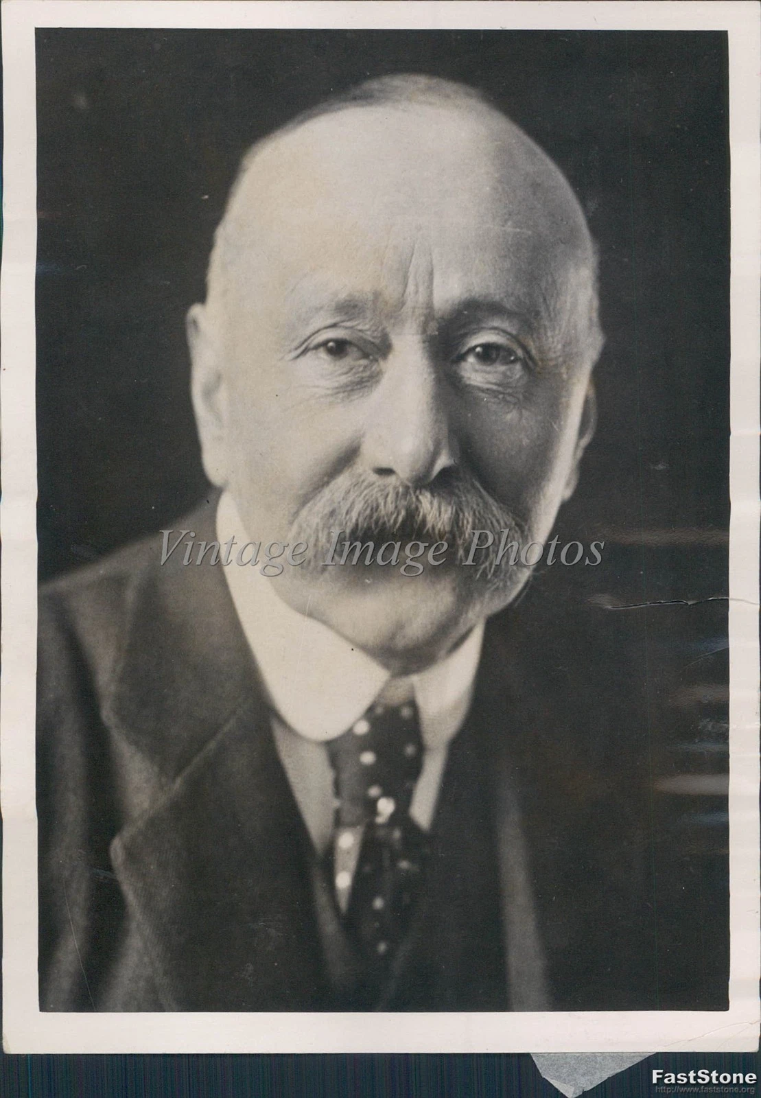 1930年 The Daily Mirror Sir Ian Noble New Peer フォーマルウェア 5x7 ヴィンテージ プレス 写真 - 画像1/2