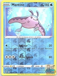 Mantine 061/264 Reverse Holo Fusion Strike