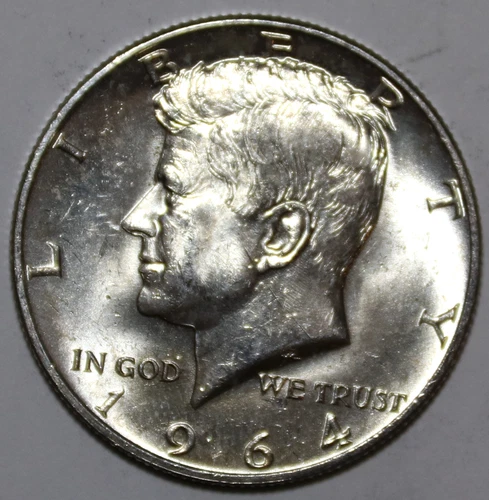 1964-D Kennedy Half Dollar - AU - #0731K50