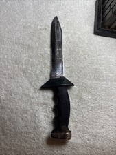 Vintage Scubapro Diving Knife Dagger Scuba Snorkeling Stainless Steel Japan