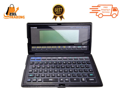 Casio SF-8000 Digitales Tagebuch 64KB Elektronischer Organizer Vintage LCD