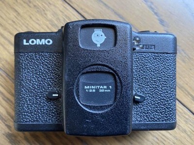 LOMO LC A 35mm Compact Film Camera Made In USSR Rare Vintage Toy
