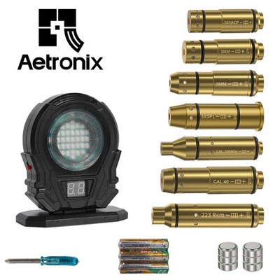 Dry Fire Laser Trainer & Round Electronic Target   Great Value Combo