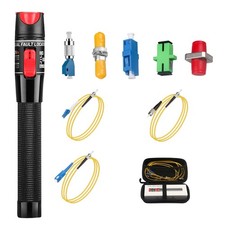 Fiber Optic Cable Troubleshoot Kit Visual Fault Locator with VFL-50, FC to ...