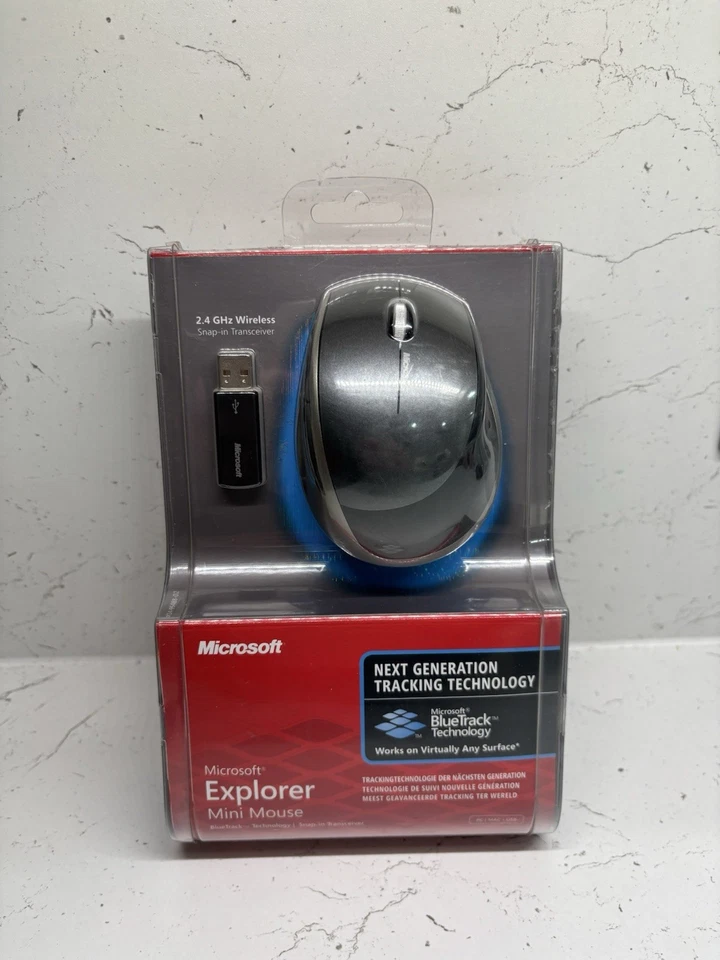 Microsoft Explorer Mini Maus Modell 1363 Wireless USB Empfänger