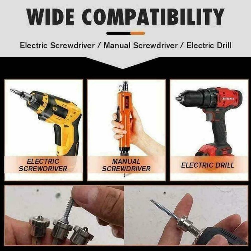 Screwdriver Bit Drywall Plasterboard Dimpler Bits Gypsum Board Locating ...