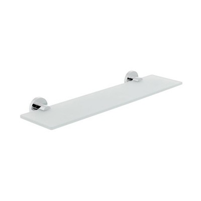 VADO ELEMENTS MATTGLASREGAL MIT KLAMMERN CHROM ELE-185-C/P Brandneu in OVP UVP 85 £