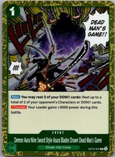 Buy Demon Aura Nine Sword Style Asura Blades Drawn Dead Man's Game