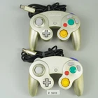 Lot of 2 Nintendo GameCube Controller Starlight Gold ToysRUs Official #5659