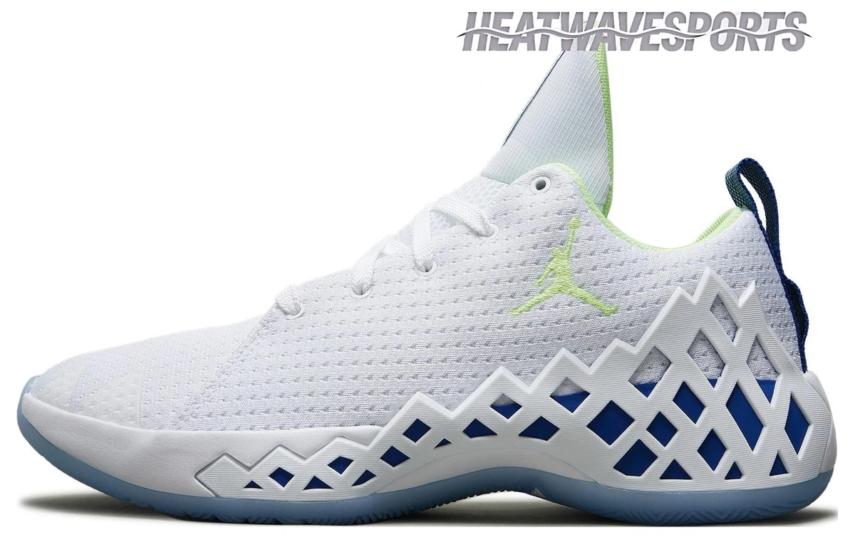 Jordan Jumpman Diamond PF Low White Blue Green | eBay