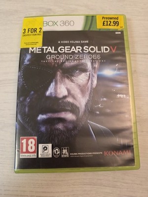Metal Gear Solid V - Ground Zeroes - XBOX 360 -