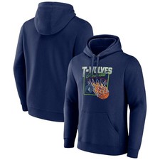 Men's Navy Minnesota Timberwolves Alley Oop Pullover Hoodie