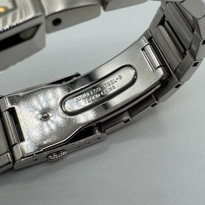 Pulsar By Seiko Moon Phase Triple Calendar Japan Quartz Watch VX3F-X002 Steel Pulsar By Seiko Moon Phase Triple Calendar Japan Quartz  main image 3