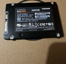 Samsung 860 EVO 500GB 2.5" SATA III SSD MZ-76E500 Tested Good 99% Health