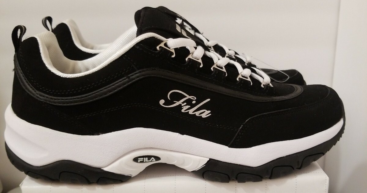 black suede fila