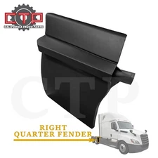 Freightliner Cascadia 2018-2024 Polymer Quarter Fender Passenger (RH) Side