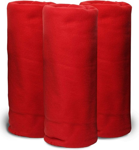 Soft Fleece Blankets 50 X 60, Cozy Warm Throw Blanket Sofa Travel Outdoor - Picture 5 of 27