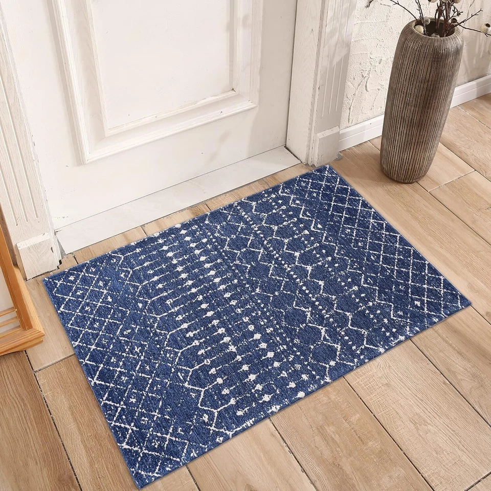 Washable Area Rugs Non-Slip Entryway Runner Rugs for Living room Bedroom Kitchen - Image 3 of 4