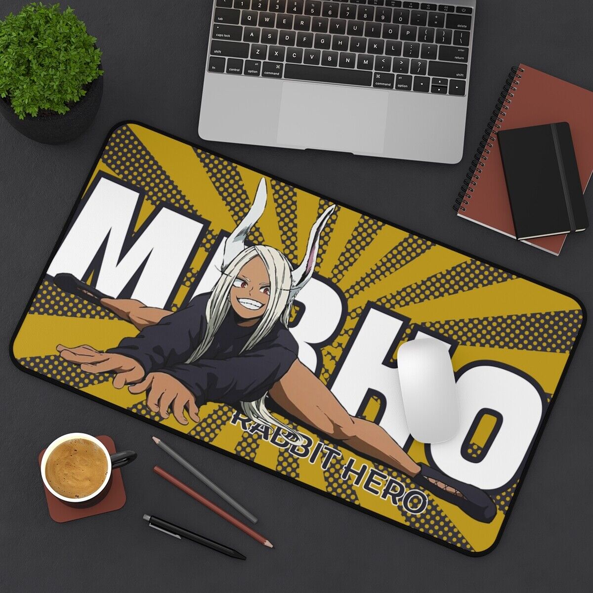 Rgb Large Anime My Hero Academia Gaming Computer Mousepad Gamer