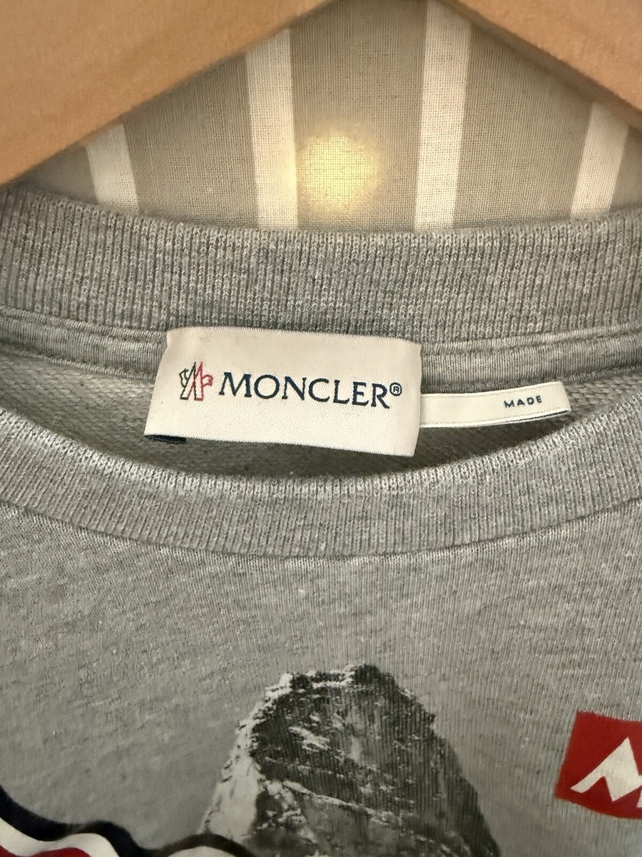 MONCLER MAGLIA GIROCOLLO ROUND NECK JUMPER Men's Size Medium | eBay