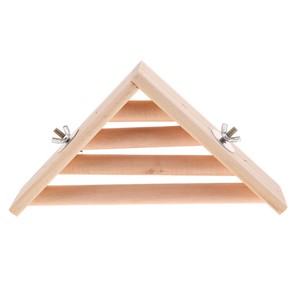 Détails Sur Pet Chinchilla Squirrel Perroquet Jouet Oiseau Perche Plateforme Coin Cage