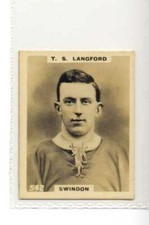 (Jf4479) PHILLIPS,PINNACE FOOTBALLERS,T.S.LANGFORD SWINDON,1922,#542