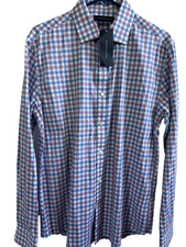Tommy Hilfiger Slim Fit , Stretch, Plaid , Multicolor, Size XL