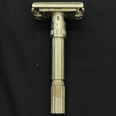 Vintage Safety Razor Gillette REG. US PAT OFF Made in USA