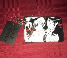 Black Butler Sebastian and Ciel Cardholder New 