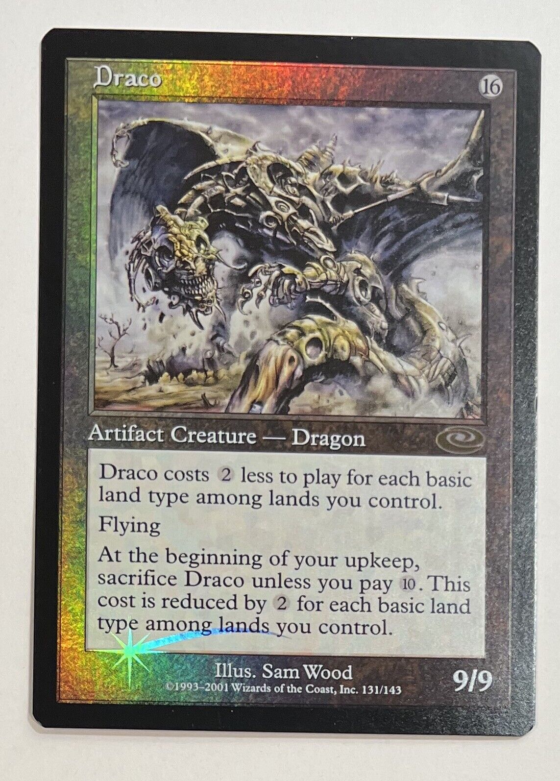 MTG DRACO (FOIL) Planeshift (OldManMTG 003-609)