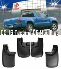 4 Pcs Mud Flaps Mud Guards Splash For 05-15 Toyota Tacoma w/ Fender Flares