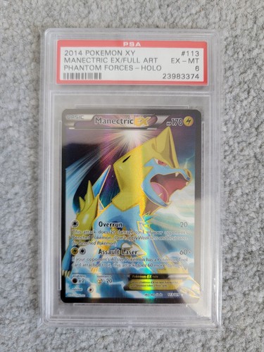 Manectric-EX graded PSA 6 for sale on eBay