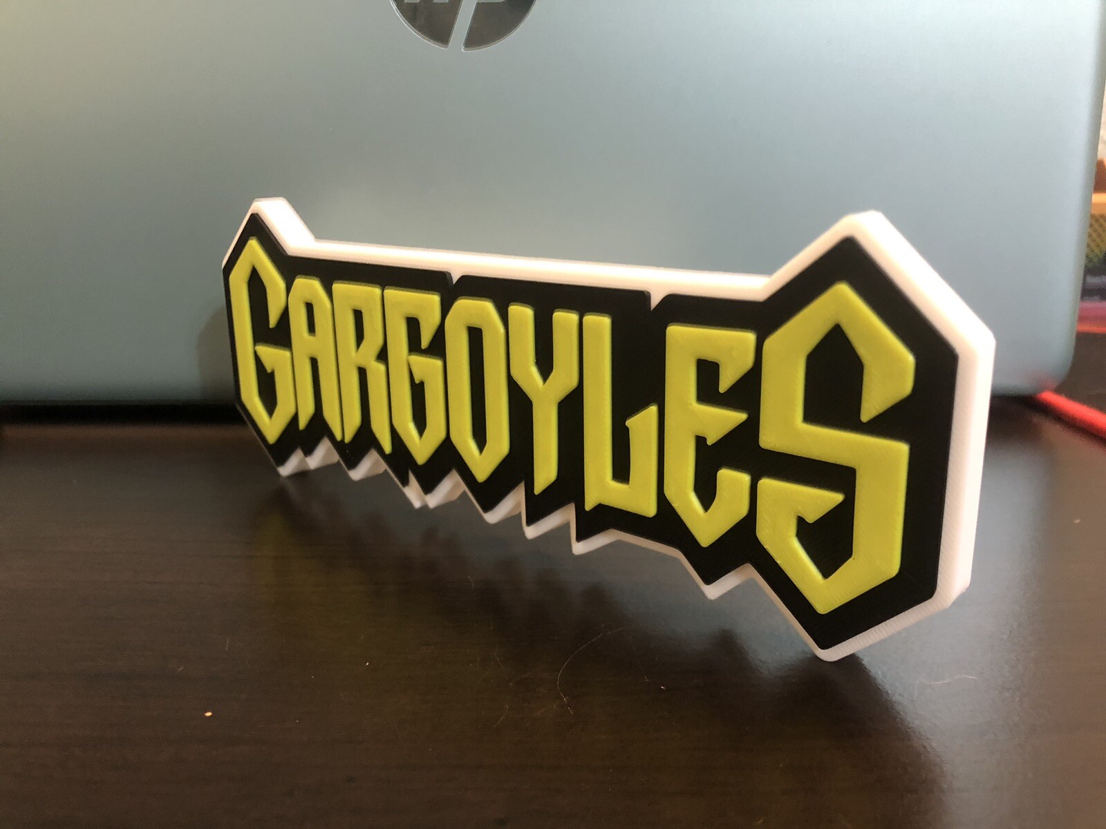 Gargoyles Logo/shelf Display