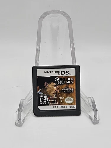 Sherlock Holmes: The Mystery of the Mummy for Nintendo DS Cartridge only- Tested