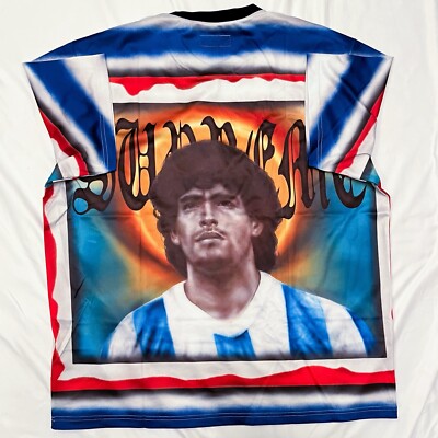 2024 Supreme Argentina Maradona All Over Print Football Shirt