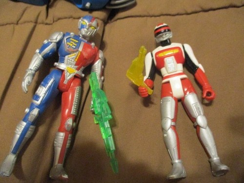 Vintage 1994 Saban's VR Troopers Turbo Cycle with 2 Action Figures as extras - Picture 3 of 9