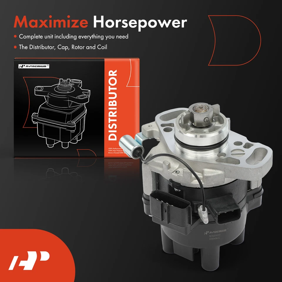 Distribuidor de encendido con tapa y rotor para Kia Sephia 1995-1997 Mazda MX-3 1994-1995 Foto 2 de 4