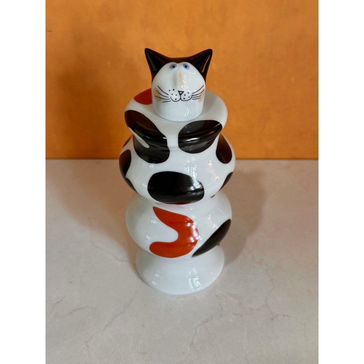 Villeroy & Boch ビレロイ&ボッホ 置物　陶器　フィギュリン猫 Villeroy & Boch Cat Porcelain Figurine | eBay