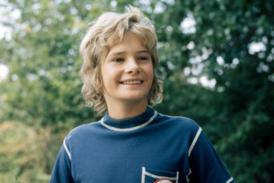 English child actor Mark Lester circa 1971 Historic 4x6 Photo