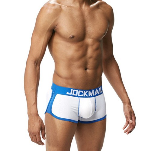 Men Underwear Enhance Padded Boxer Brief Low-rise Push Up Butt Lifter Trunks - Picture 6 of 28