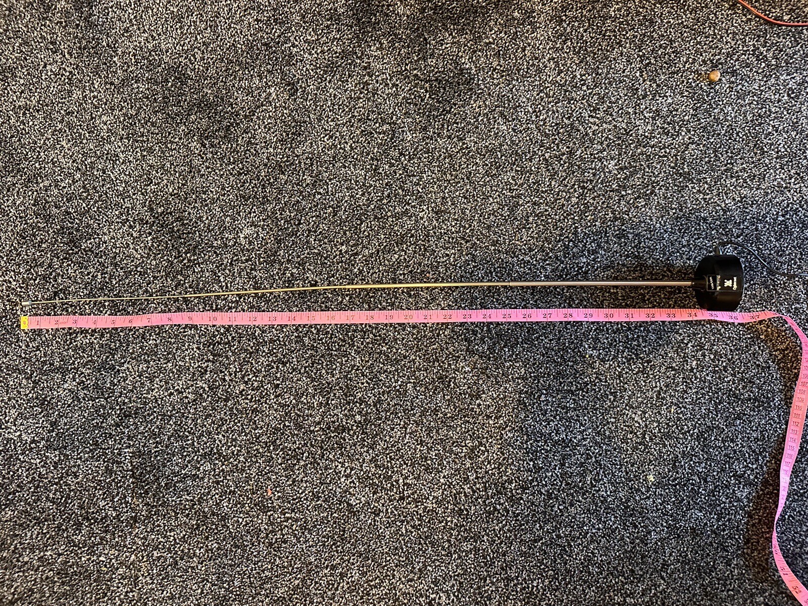 VINTAGE CB ANTENNA WITH MOUNT 5 Piece Telescopic eBay