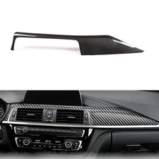 Real Carbon Fiber Interior Dashboard Center Trim Fit for BMW 4 Series F32 F33