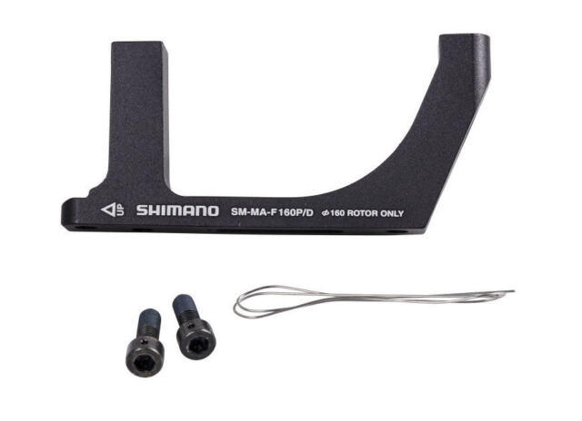 Shimano, Adapter, Converter Postmount - Flatmount, vorne, 160mm