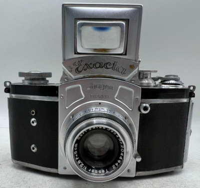 Kine Exakta / Exacta Version 5 35mm Film SLR Camera Body - Tessar