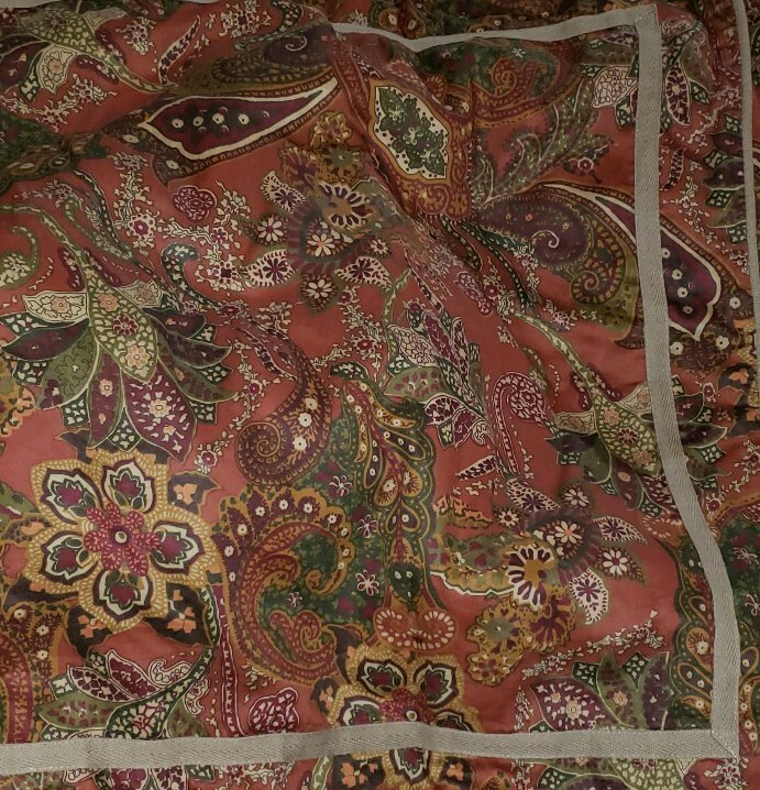 Chaps By Ralph Lauren Chandler Paisley Bronze Brown King Sham Pillow Shams