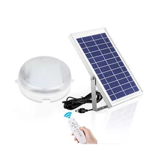 Solar Lights Indoor Home Intelligent Solar LED Ceiling/Pendant Light with Rem...